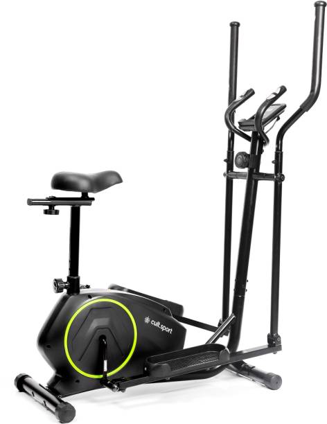 Cultsport Bern Elliptical for Home Use, Max Weight:120 With Diet Plan &Trainer Led Session Cross Trainer