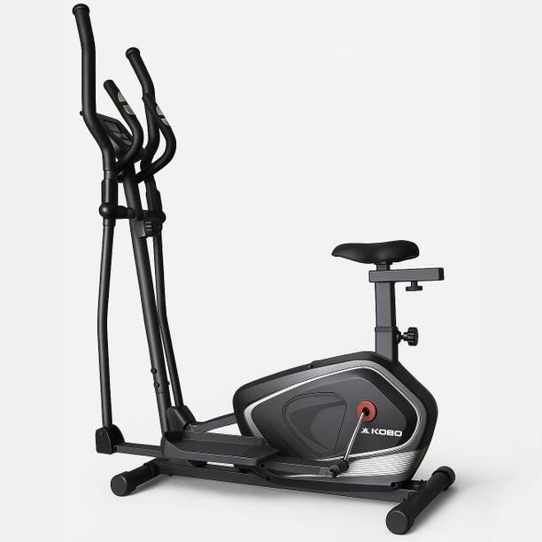 KOBO Elliptical Cross Trainer for Home with 6 Kg Flywheel | Full Body Cardio Machine Cross Trainer