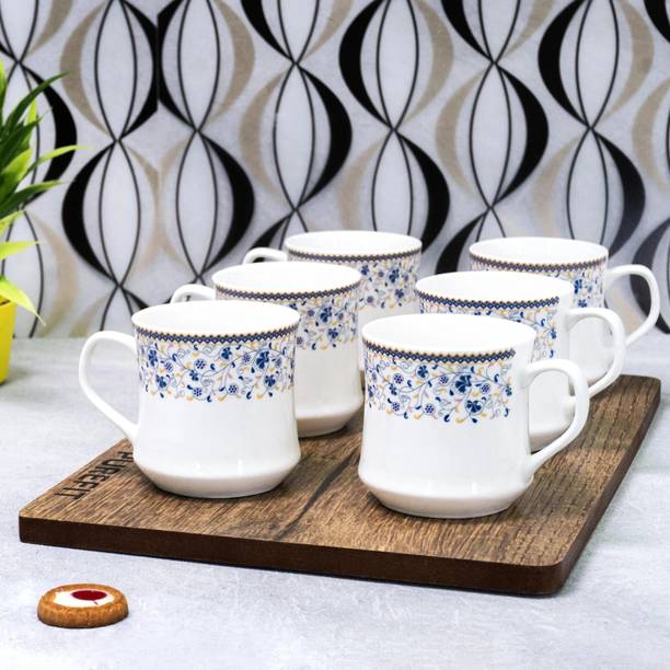 UPC Pack of 6 Ceramic Premium Cup Set, Tea Cup Set, Tea Set Or Coffee Cup For kitchen.
