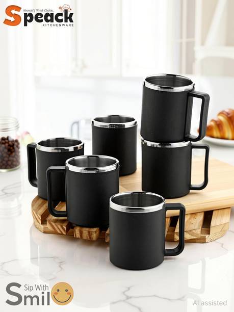 SPEACK Pack of 6 Stainless Steel Classic Series