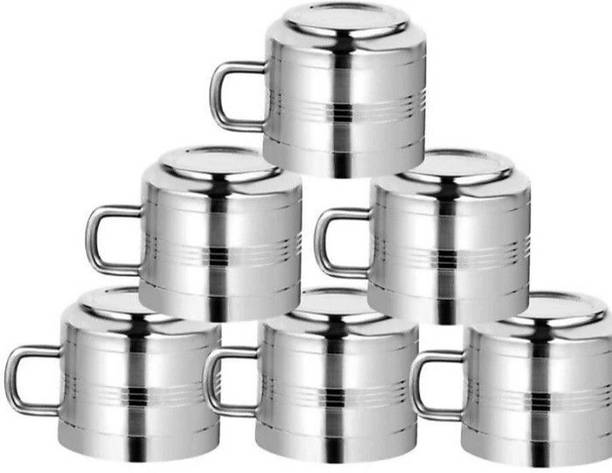 किचनप्लस CUP STEEL स्टेनलेस स्टील