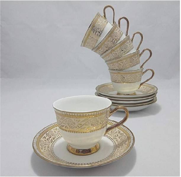 bone china Pack of 12 Bone China Bc cup saucer 013 mw 160 ml