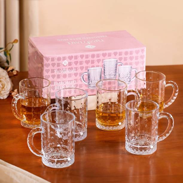 Nestasia Glass Shimmering Glamour Thick Glass Cup