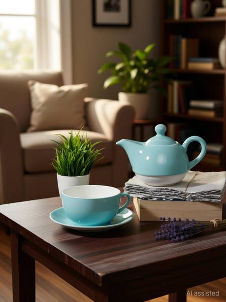 DANDY LINES Pack of 4 Bone China Tea for One Set, 85011