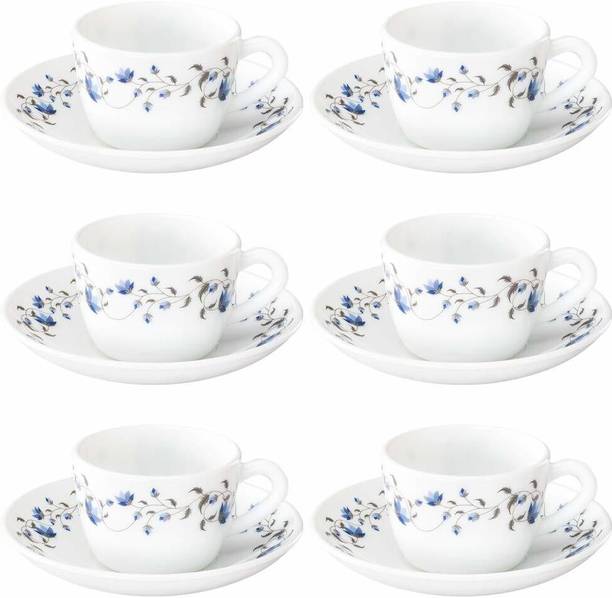 Larah by Borosil Pack of 12 Opalware Helena