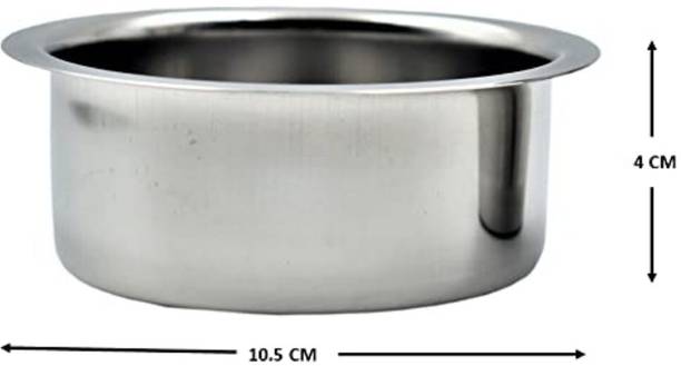 CHILLATAI Pack of 5 Stainless Steel Stainless Steel Traditional Dabara/Coffee Dabara (230 ml Capacity)