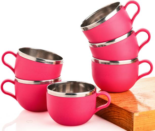 जॉनी Cup Set, Tea Cups Set, Tea Cup, Tea Cups, Coffee Cup स्टेनलेस स्टील, प्लास्टिक