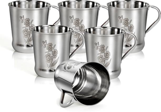 Q4S Premium Coffee and Tea Cup 180ml स्टेनलेस स्टील
