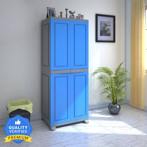 Nilkamal Freedom (FB1) Compact Plastic Cabinet, MultiPurpose Storage, Wardrobe, Bedroom Plastic Almirah