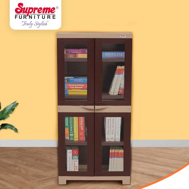 Supreme Furniture FUSION 02 FG-G.BROWN/D.BEIGE Plastic Cupboard