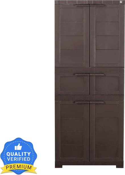 Cello Cello Novelty Triplex - Ice Brown Plastic Cupboard