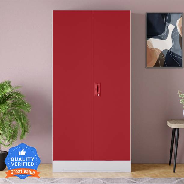 Godrej Interio Slimline 2 Door with Locker Metal Almirah
