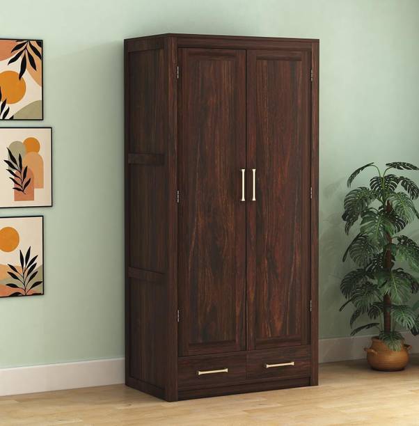 SONA ART & CRAFTS Louis Rosewood (Sheesham) Solid Wood Almirah