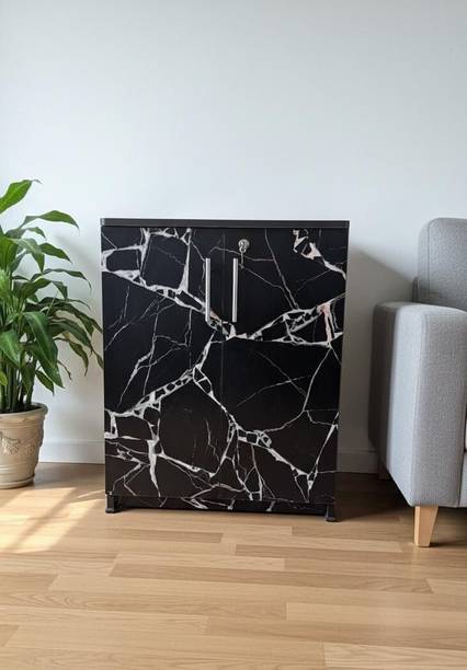 ayat woodesigns black shoes rack Engineered Wood Cupboard