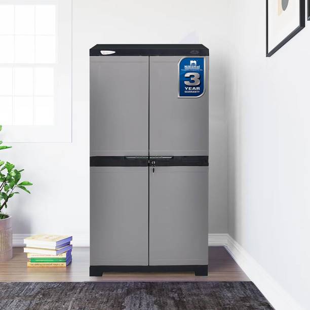 Nilkamal Freedom FMM Plastic Cabinet for Multipurpose Storage Solution|Bedroom|Kids Room Plastic Almirah