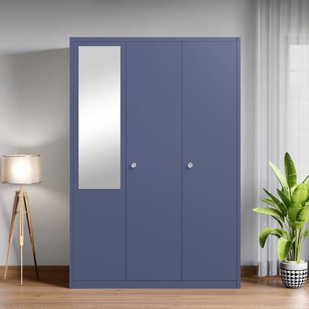 Godrej Interio Etna 3-Door with Mirror and Locker Metal Almirah