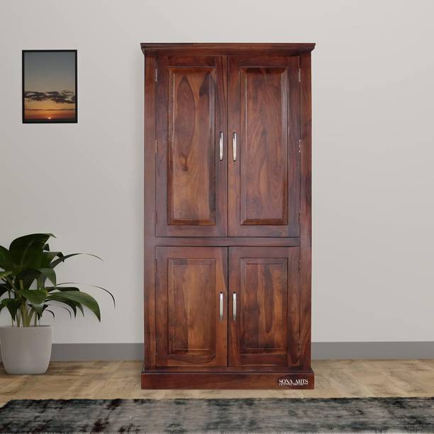 Sona Handicrafts Louis Rosewood (Sheesham) Solid Wood Almirah