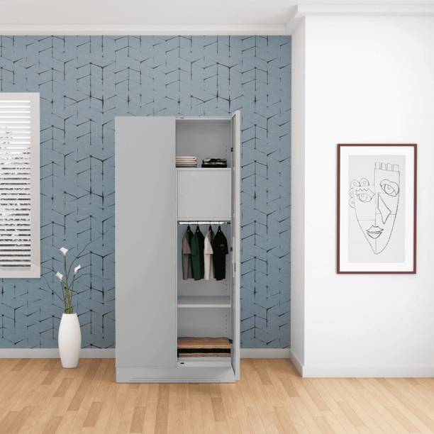 Godrej Interio Slimline 2 Door With Locker Metal Almirah