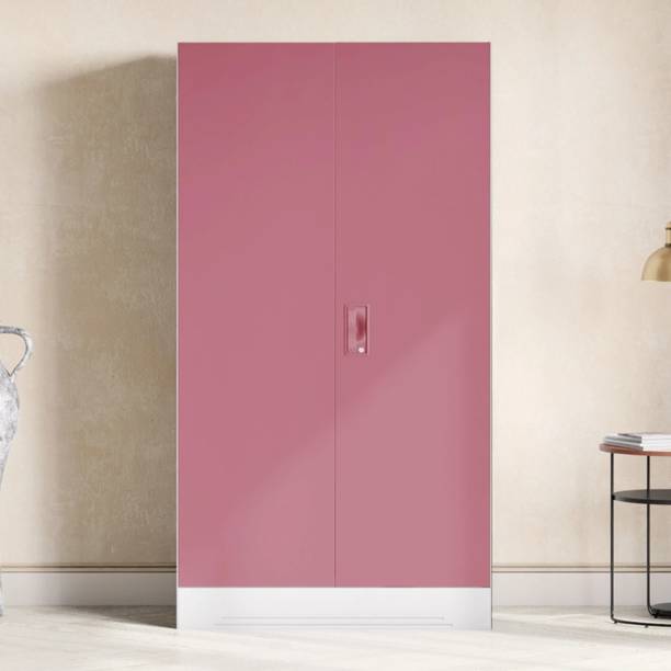 Godrej Interio Slimline 2 Door with Locker and Drawer Metal Almirah