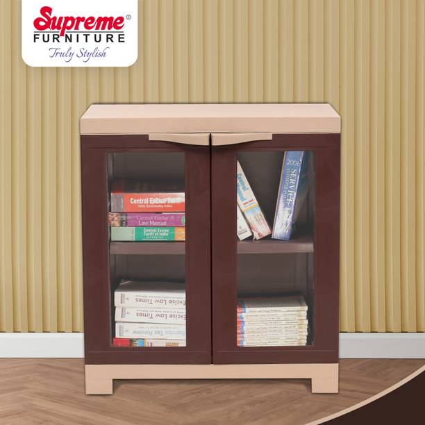 Supreme Furniture FUSION 01 FG-G.BROWN/D.BEIGE Plastic Cupboard