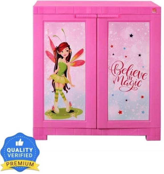 Cello Cello Novelty Compact Fairy Kids Plastic Cupboard, Magic(Pink) Plastic Cupboard