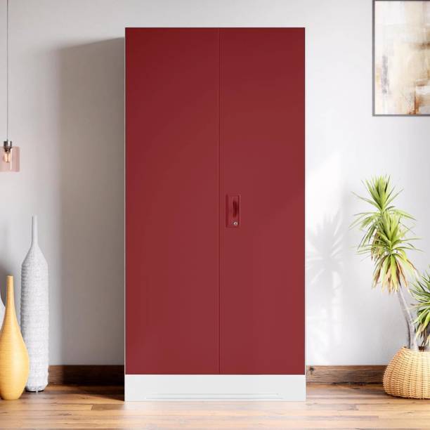 Godrej Interio Slimline 2 Door with Locker Metal Almirah
