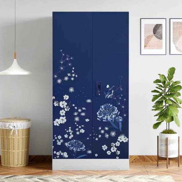 Godrej Interio Slimline Digital Printed with 2 Shelves Metal Almirah