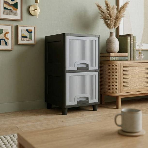 MAXTID 5 Layer White component Plastic Modular Drawer for Office, Hospital, school Plastic Cupboard