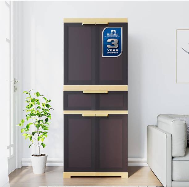 Nilkamal Freedom FMDR1C Drawer Books & Clothes Organizer|Wardrobe|Home Kitchen & Office Plastic Almirah