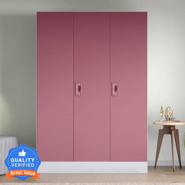 Godrej Interio Slimline 3 Door with Locker Metal Almirah