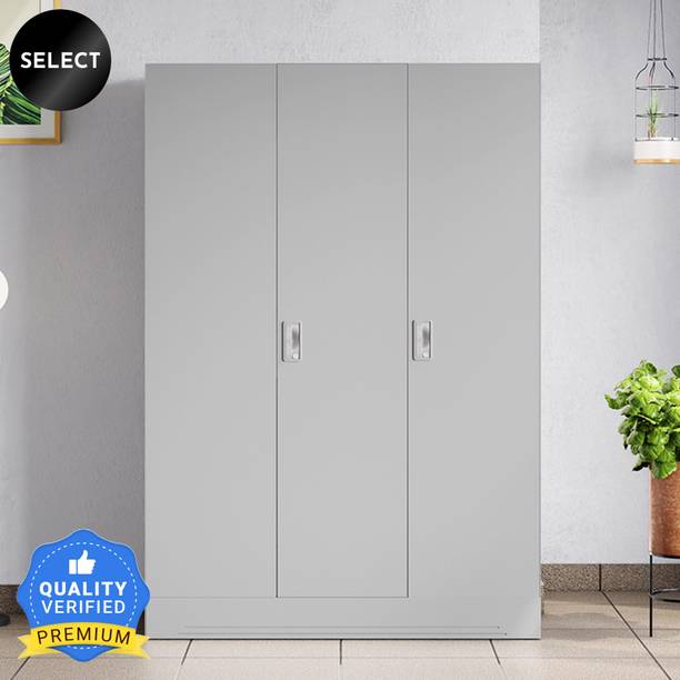 Godrej Interio Slimline 3 Door with Locker Metal Almirah