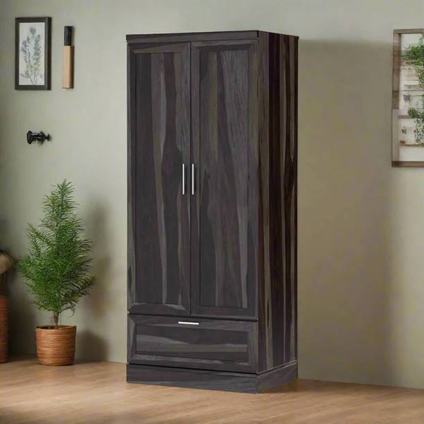 VK Handicraft Sheesham Wood Cupboard, Storage Wardrobe, Cabinet For Home & Office Area Solid Wood Almirah