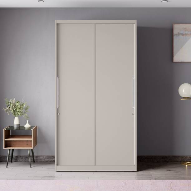 Interio by Godrej Slide N Store Compact 2-Door Metal Almirah