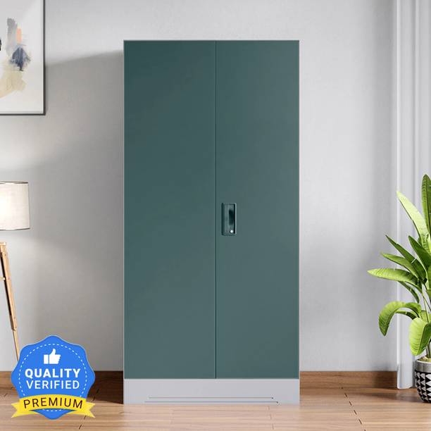 Godrej Interio Slimline 2 Door with Locker Metal Almirah