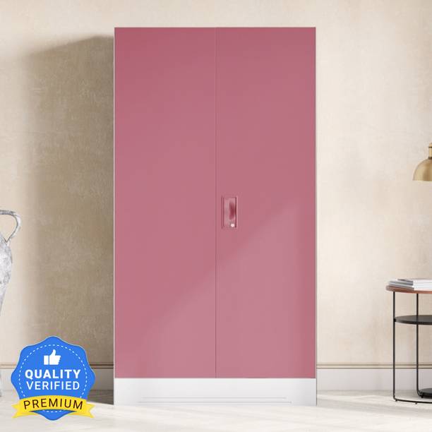 Godrej Interio Slimline 2 Door with Locker Metal Almirah