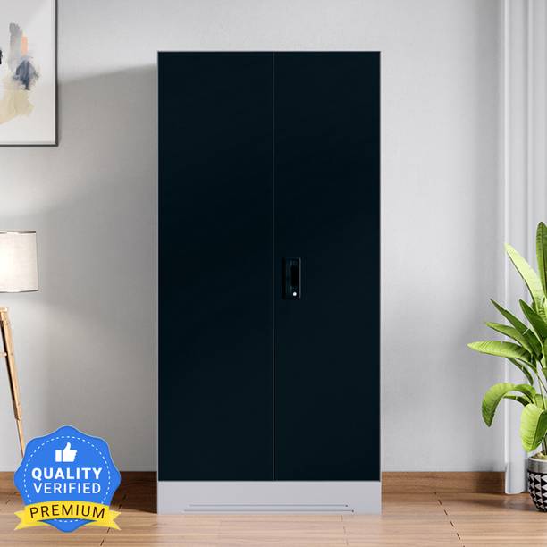 गोदरेज इंटेरियो Slimline 2 Door with Locker मेटल अलमारी