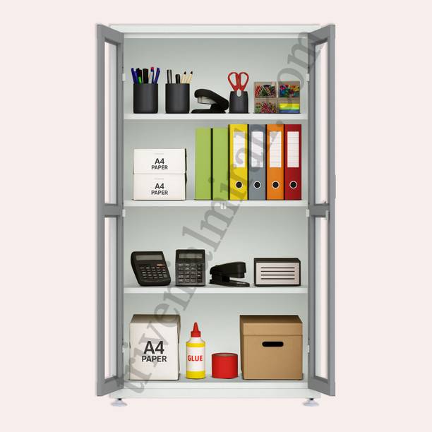 Triveni almirah GLASS-63 Metal Almirah