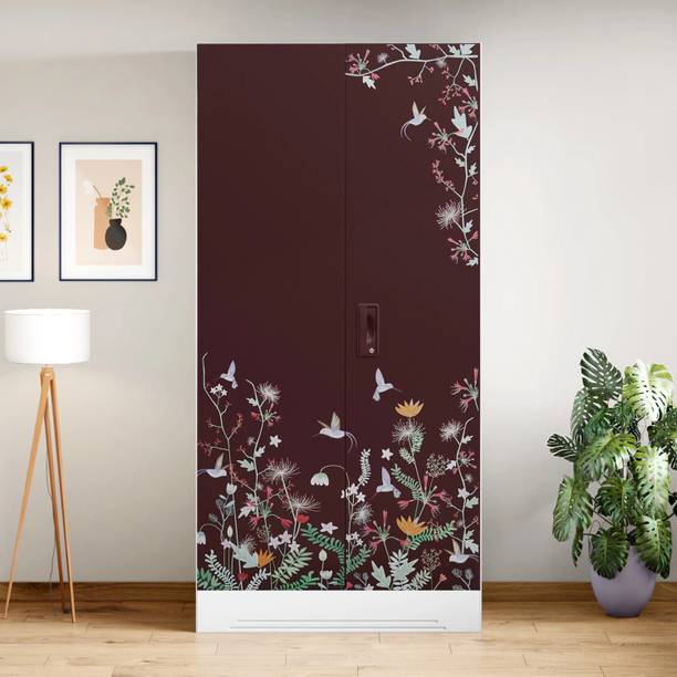 Godrej Interio Slimline Digital Printed with Locker Metal Almirah