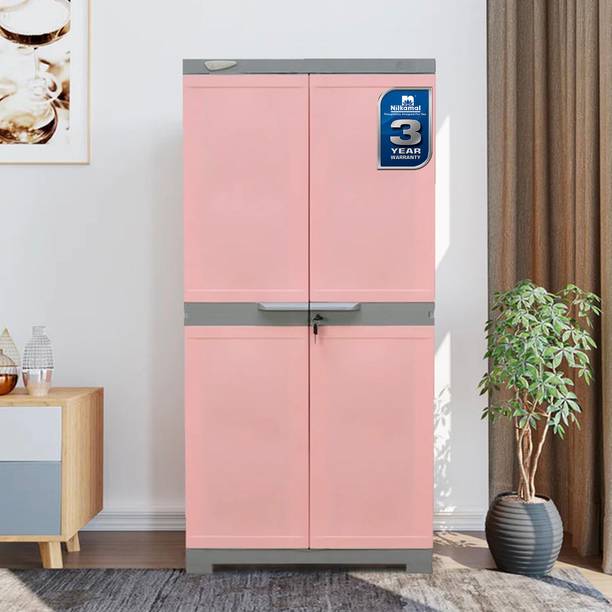 Nilkamal Freedom FMM Plastic Cabinet for Multipurpose Storage Solution|Bedroom|Kids Room Plastic Almirah