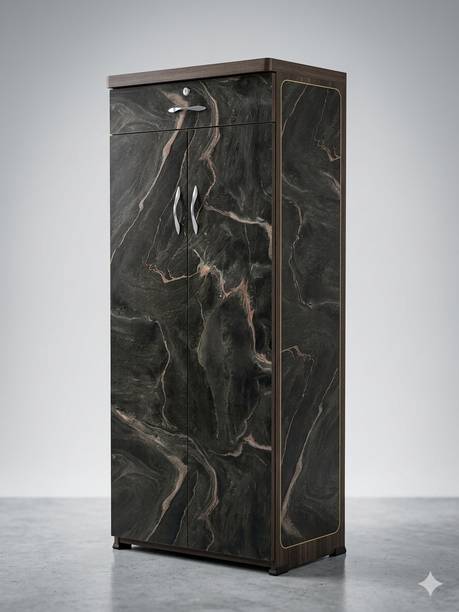 Heritagecart Black cupboard Solid Wood Cupboard