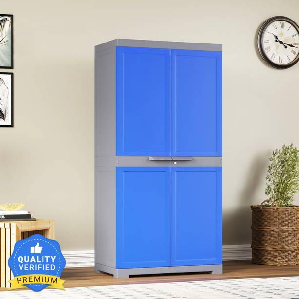 Nilkamal Freedom FMM Plastic Cabinet for Multipurpose Storage Solution|Bedroom|Kids Room Plastic Almirah
