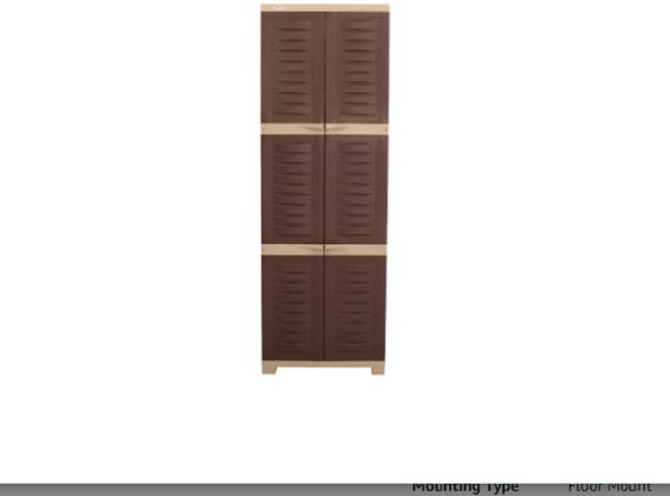 supreme plastic Fusion-03 Plastic Storage Cabine Compact & Multipurpose Storage Solution Plastic Cupboard
