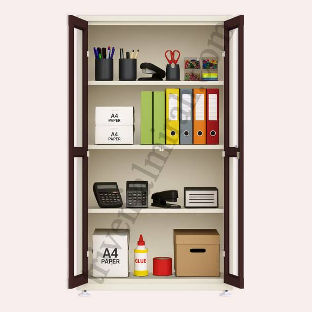 Triveni almirah GLASS-63 Metal Almirah