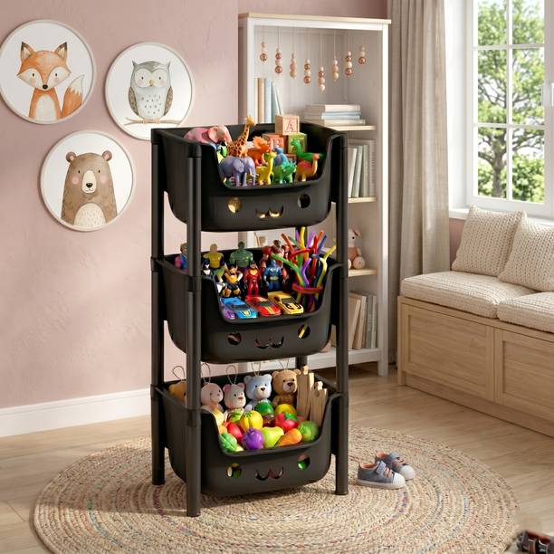 MAXTID 5 Layer Office Storage Drawer System Plastic Cupboard