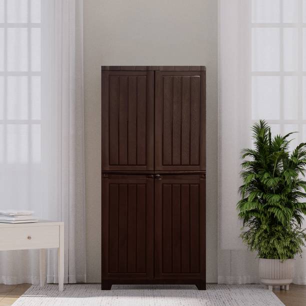 ARLAVYA Premium Quality Plastic Almirah Cabinet Plastic Wardrobe | 1 Year Warranty | Plastic Cupboard