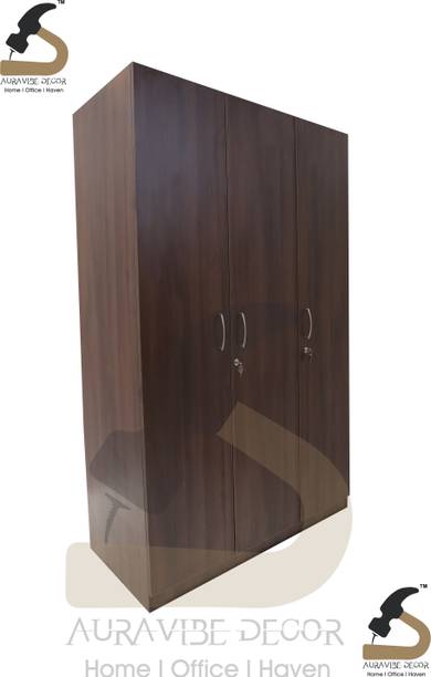 auravibedecor Engineered Wood Almirah