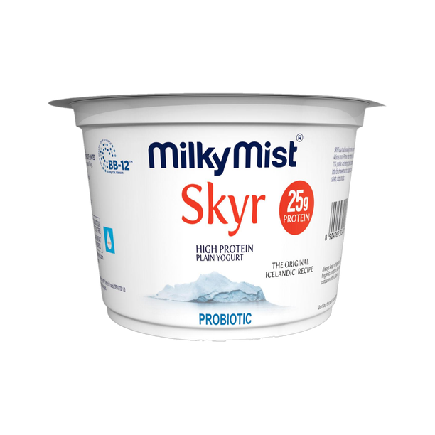 Milky Mist Skyr 25g Protein Plain Yogurt 225 g
