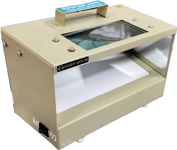 HINDVANTURE Magnifying Glass Heavy Duty for Banks and Professional Use Fake Note Detection Countertop Counterfeit Currency Detector
