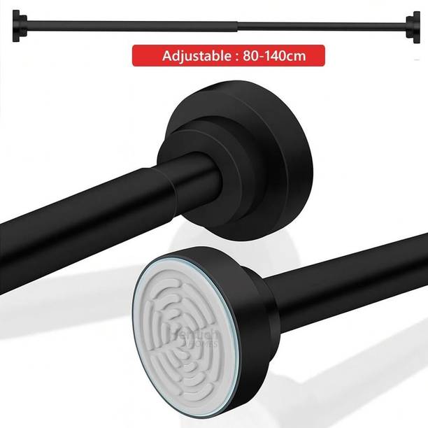 Herrlich Homes Black Curtain Rods Metal