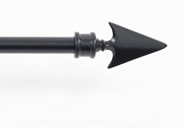 Deco Window Black Curtain Rods Metal